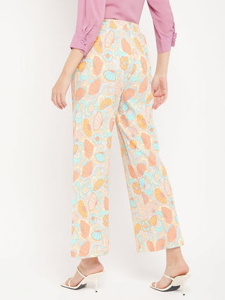 Madame Floral Flared Trousers