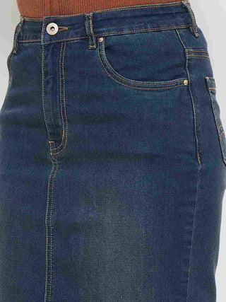Madame Midnight Blue Denim Skirt