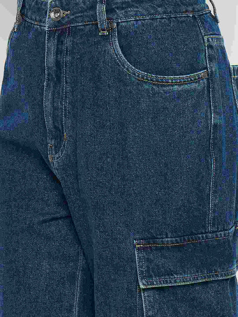 Madame Dark Blue Cargo