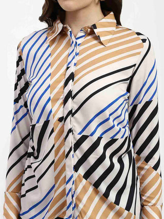 Madame Striped Off-White Shirt