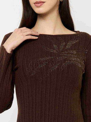 Madame Sweater and Skirt Shimmery Knitted Co-ord Set