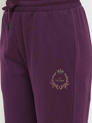 mSECRET Purple Track Bottoms