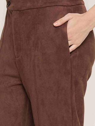 Madame Brown Tapered Trousers