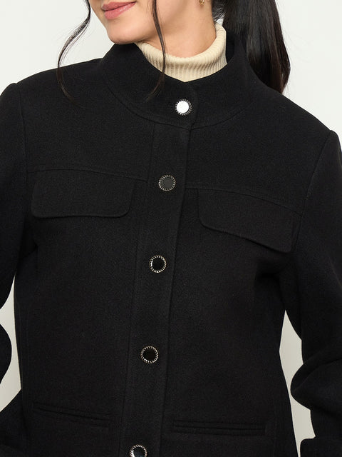 Madame Black Short Coat