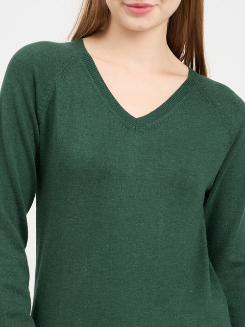 Madame Designer Bottle Green Sweater