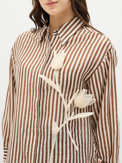 Madame Brown Lyocell Shirt