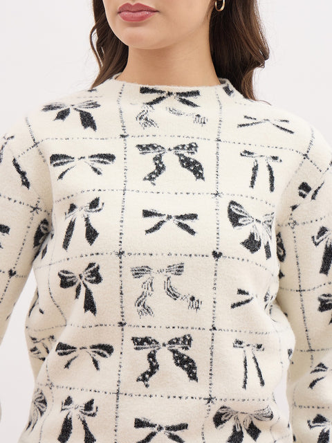 Madame Beige Knitted Sweater