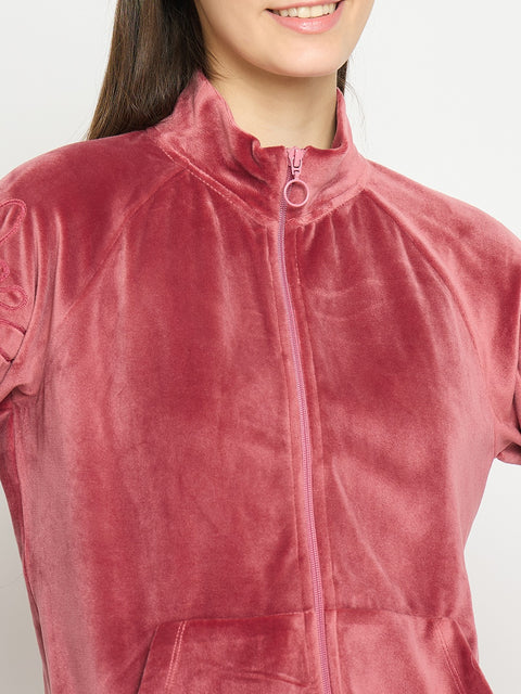 mSECRET Brick Mock Neck Night Suit