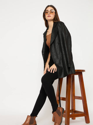 Madame Skinny Fit Solid Black Tights