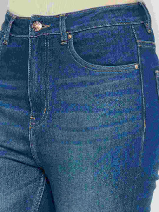 Madame Mid Blue Flared Jeans