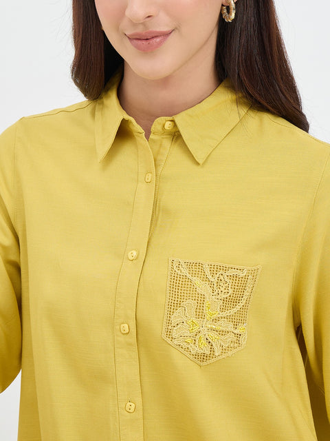 Madame Lime Viscose Co-ord Set