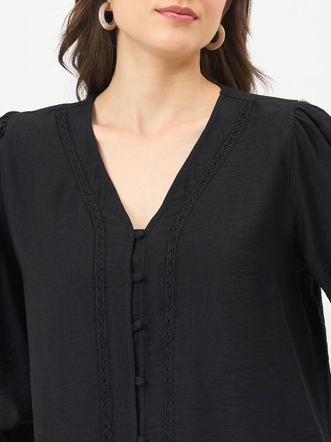 Madame Black Rayon-Blend Cami Top