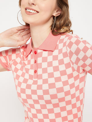 Madame Shirt Collar Bodycon Dress