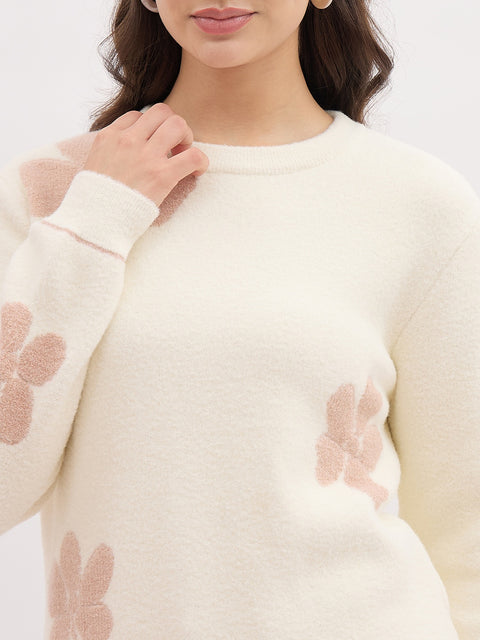 Madame Beige Knitted Sweater