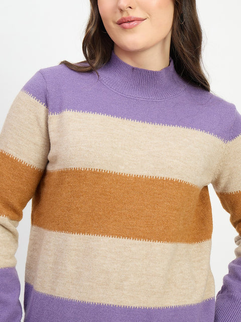 Madame Striped Multicolor Sweater