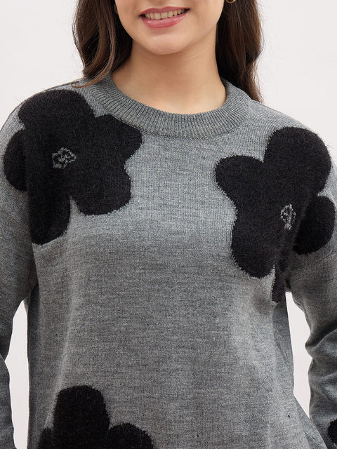Madame Grey Knitted Sweater