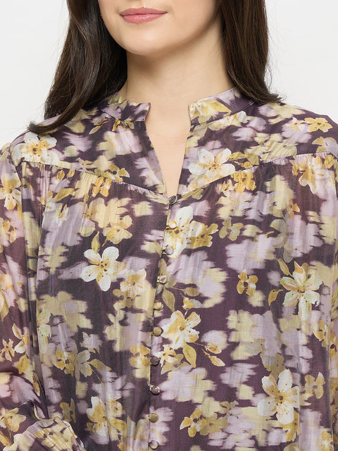 Madame Plum Printed Top