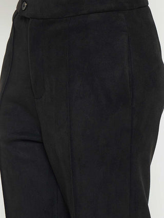 Madame Black Tapered Trousers