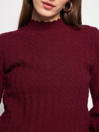 Madame Wine Pull-On Sweater