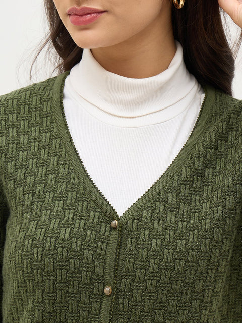 Madame Olive Self Designed Cardigan