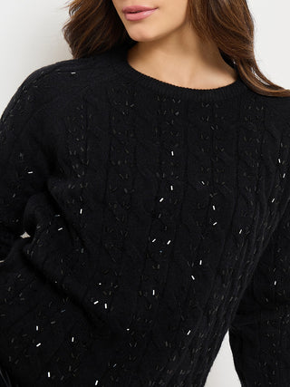 Madame Black Knit Sweater