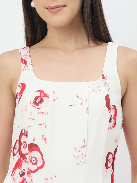 Madame Off-White Stretch Bodycon Dress