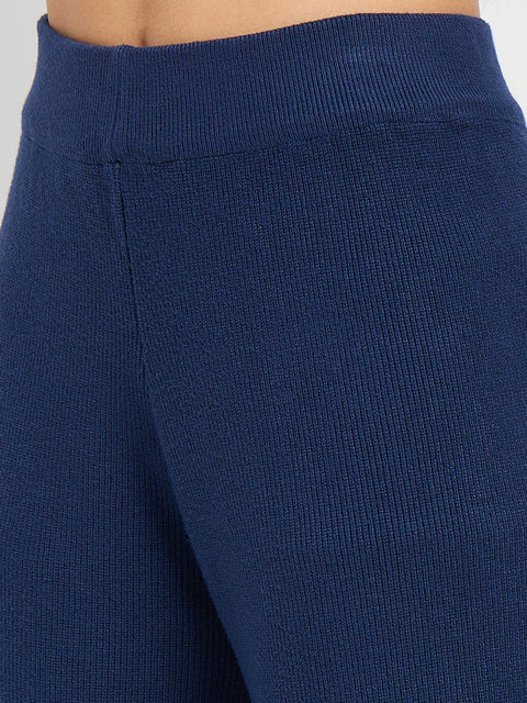 Madame Round Neck Cardigan and Trousers Co-ord Set