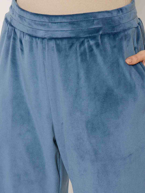 mSECRET Teal Crew Neck Night Suit