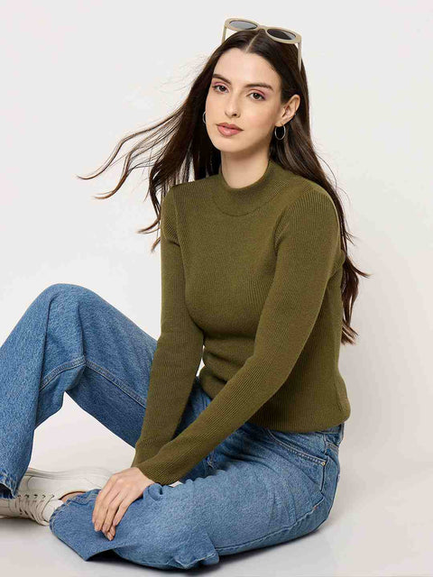 Madame Viscose Blend Green Skeeve