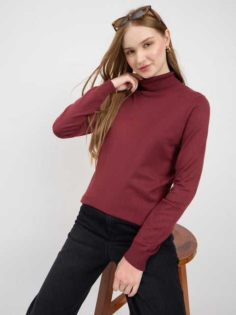 Madame Designer Wine Sweater
