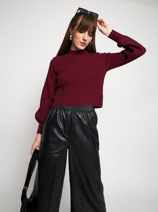 Madame Wine Pull-On Sweater