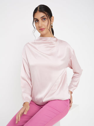 Madame Solid Pink Top