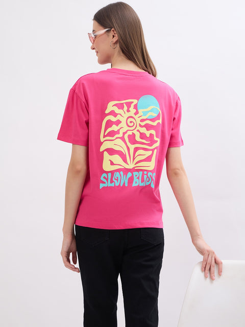 Madame Graphic Print Cotton T-Shirt
