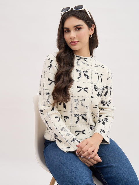 Madame Beige Knitted Sweater