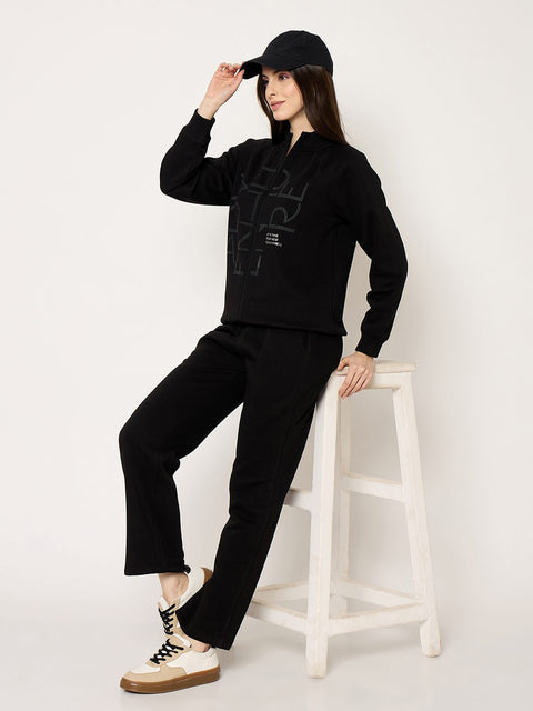 mSECRET Black Fleece Trackbottom