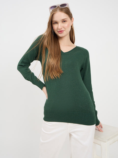 Madame Designer Bottle Green Sweater