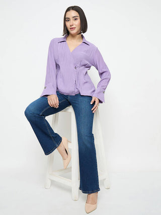 Madame Dark Blue Flared Jeans