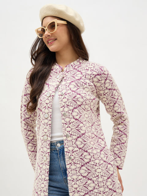 Madame Off White Cardigan