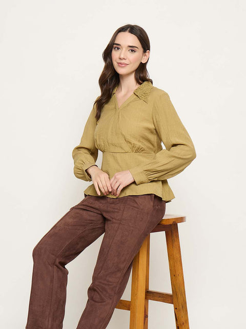Madame Brown Tapered Trousers