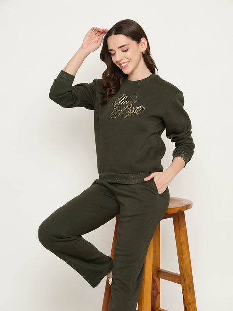 mSECRET Bottle Green Nightsuit