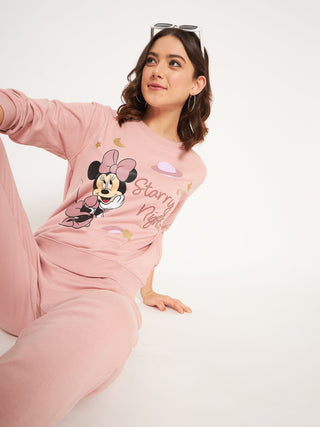 mSECRET Dusty Pink Disney Print Nightsuit